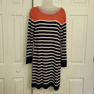 Banana Republic Sweater Dress, Long Sleeve, 100% Cotton, L
